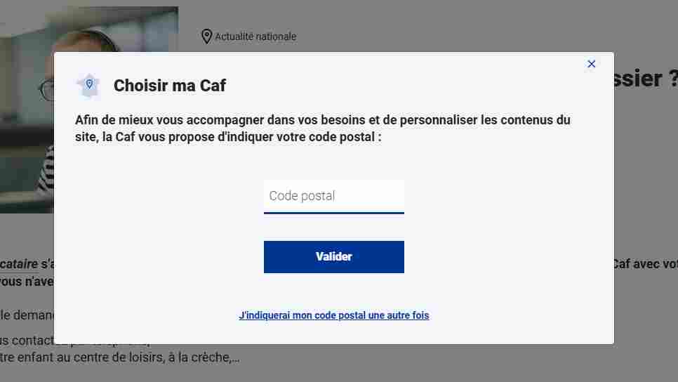 numero allocataire caf